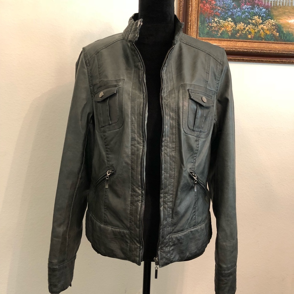 Brand New! Max Studio Leatherette Jacket